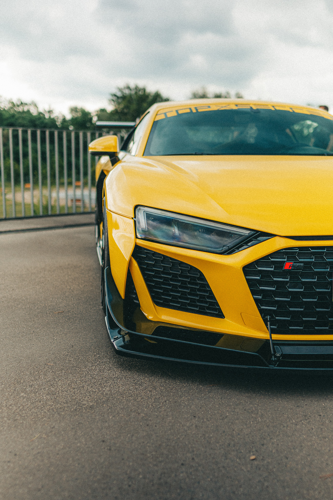 Yellow Audi R8 TopSecret
